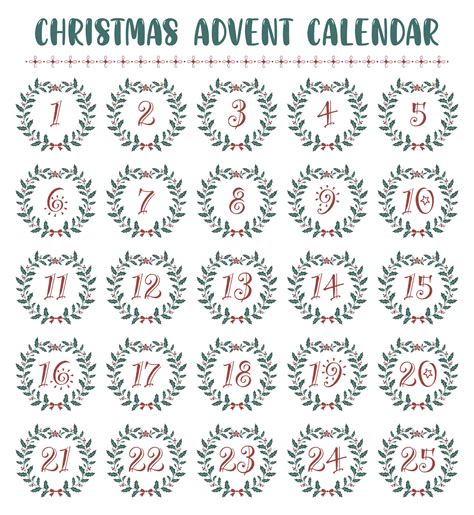 Benefits of Using Advent Printable Numbers