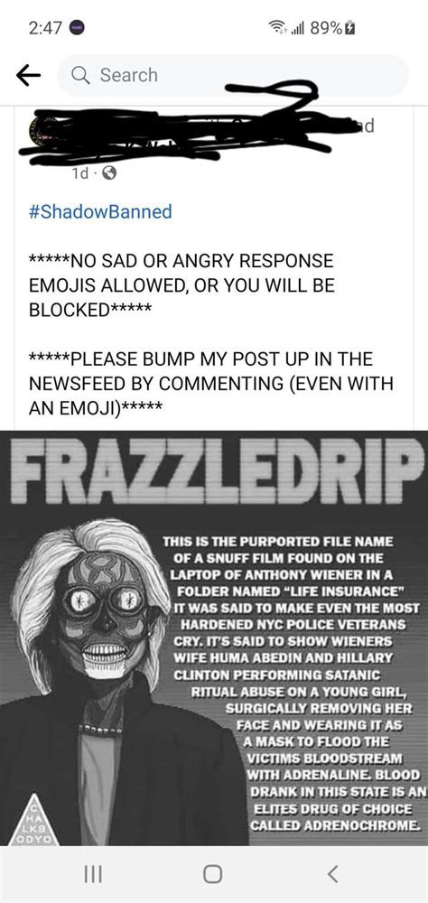 Frazzledrip Context