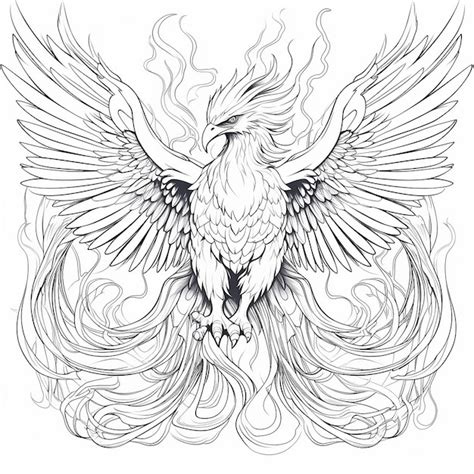 Phoenix Monster Printable Coloring Pages