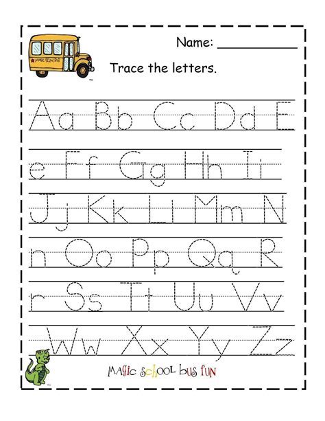 Alphabet Tracing Tips