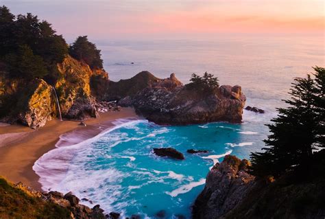 California coastline and scenic drives