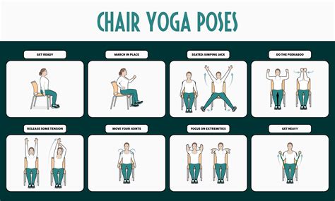 Chair yoga exercises