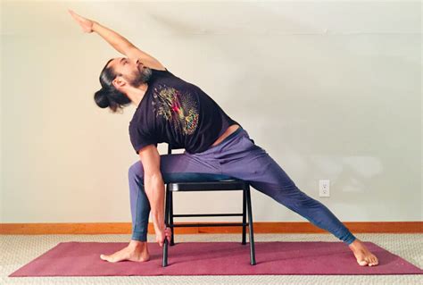 Chair yoga for relaxation