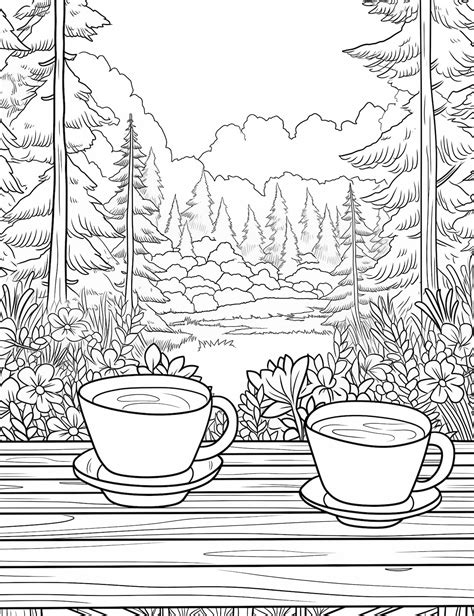 Coloring pages nature