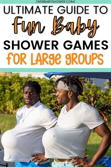 Couples Shower Games for Large Groups