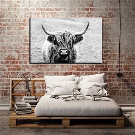 Cow wall art