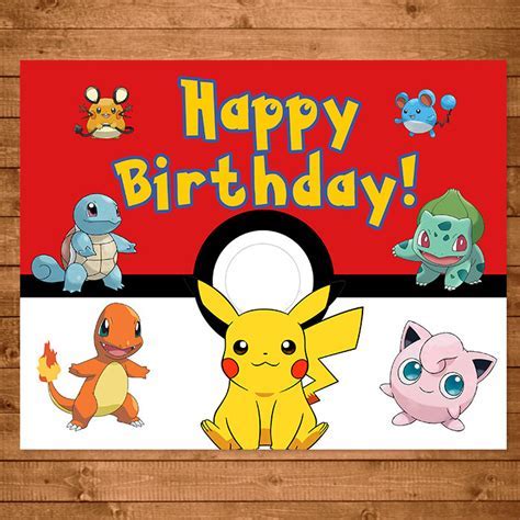 Create pokemon printable cards