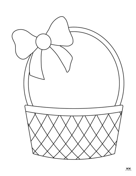 Easter basket templates