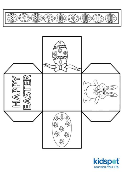 Easter basket templates