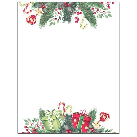 Festive Holiday Letterheads