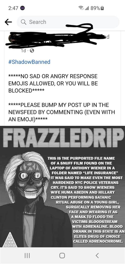 Frazzledrip Concept