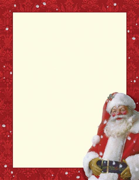 Free Santa Letterheads to Download