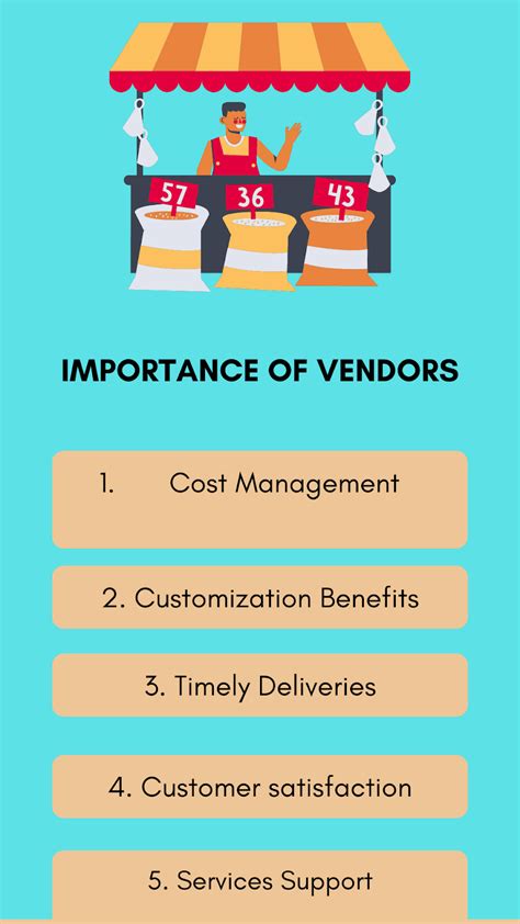 Importance of Vendors