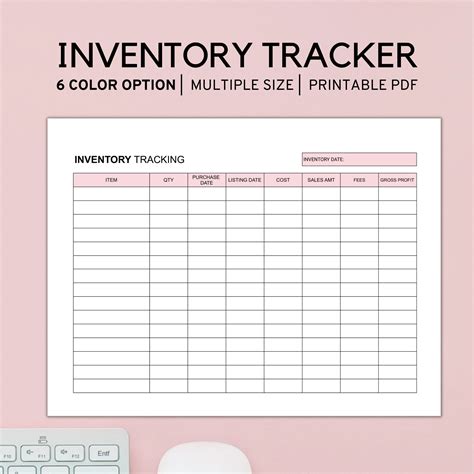 Inventory tracking benefits