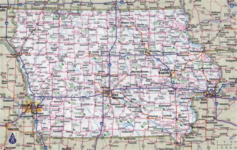 Iowa road map