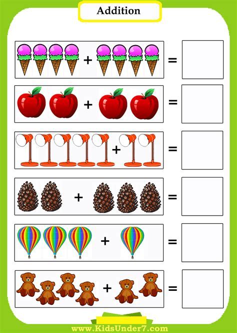 Kindergarten math printables conclusion