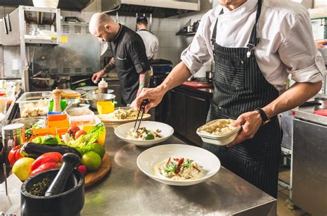 Chef de Cuisine overseeing kitchen operations