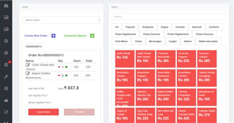 Machine Learning Point of Sale System