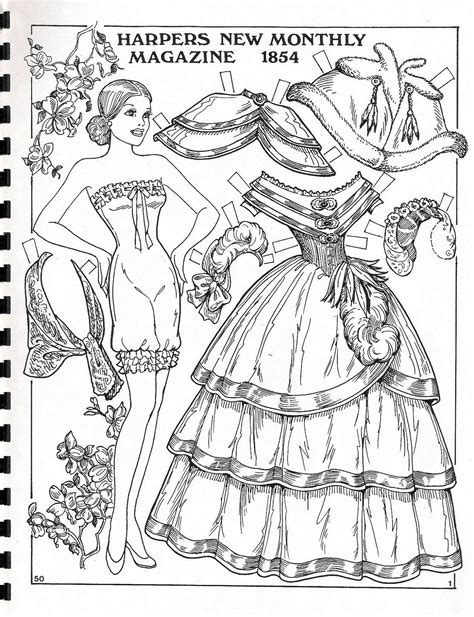 Printable paper dolls historical