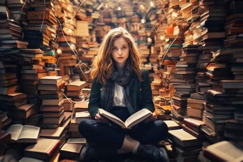 A photo of a person reading