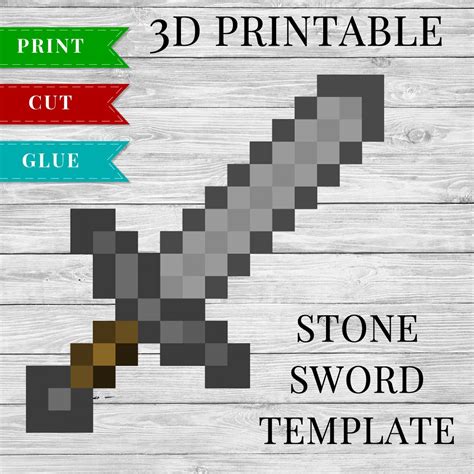 Stone sword printable