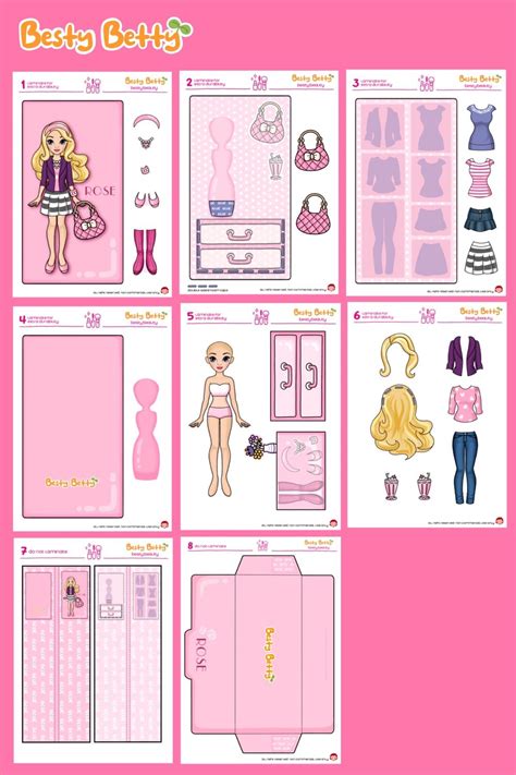 Tips for printable paper dolls clothes designs