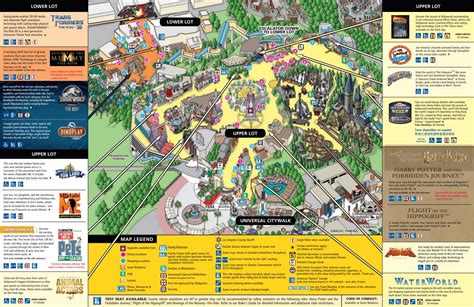 Benefits of Universal Studios Hollywood Map Printable