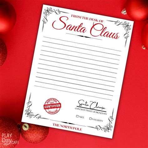 How to Use Santa Letterheads